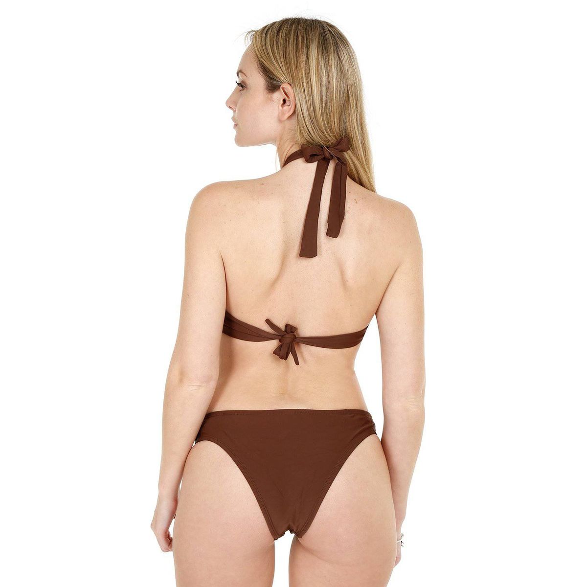 H2O WEAR - Traje de Baño Bikini Mujer Bandeau H2O Wear Café - Café