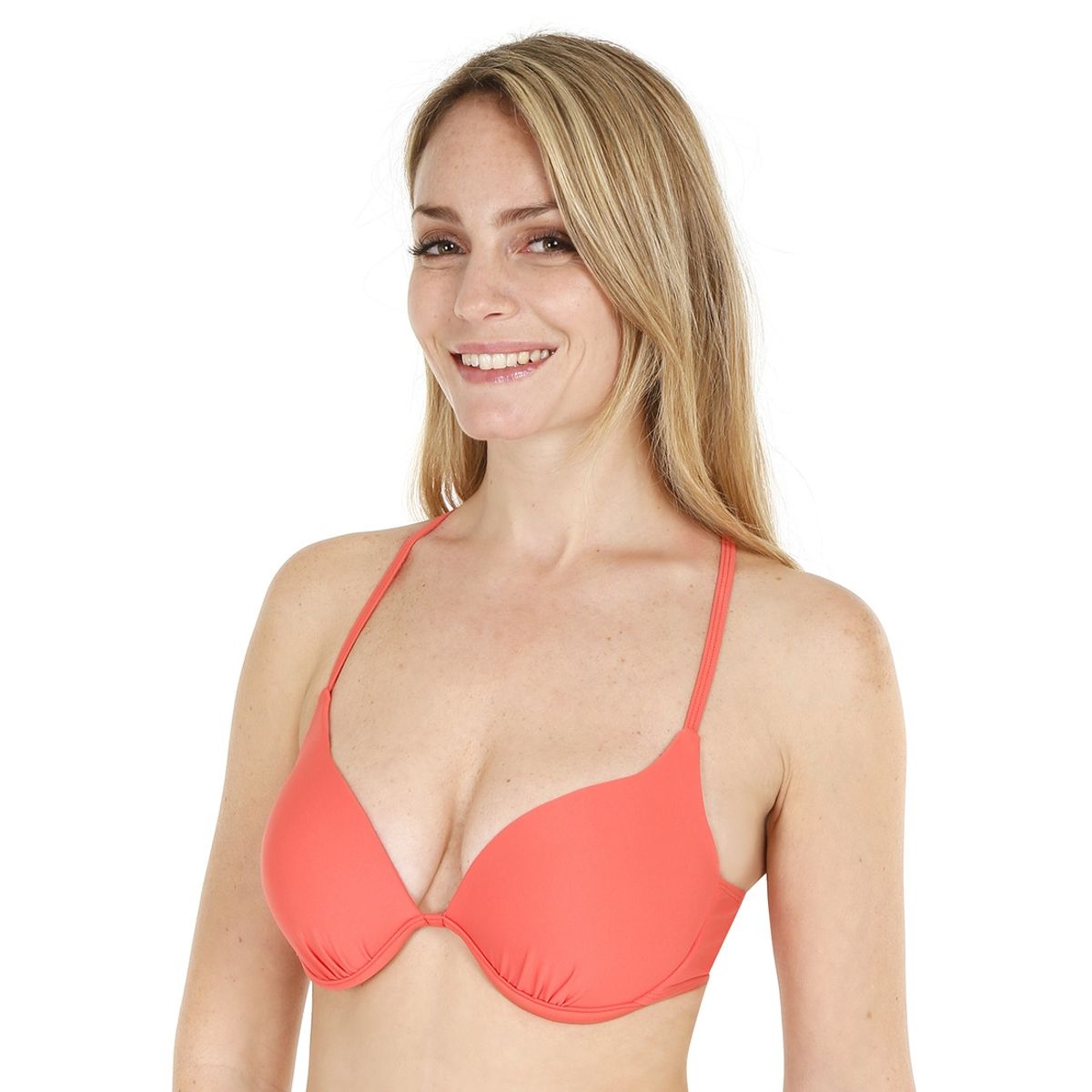 H2O WEAR - Traje de Baño Top Copa Mujer H2O Wear Naranjo