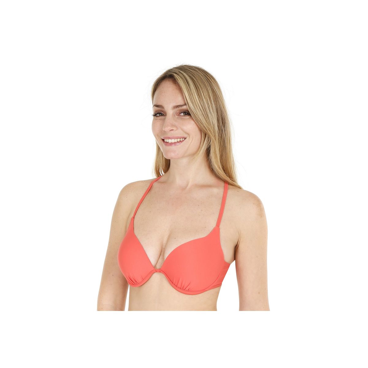 H2O WEAR - Traje de Baño Top Copa Mujer H2O Wear Naranjo