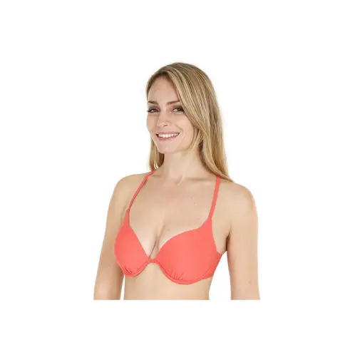 H2O WEAR - Traje de Baño Top Copa Mujer Naranjo_.