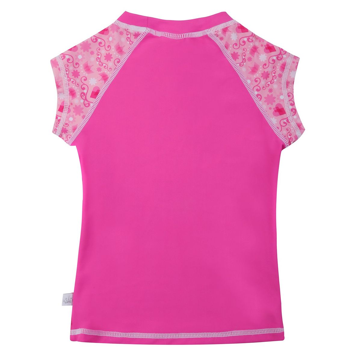 DISNEY - Polera Niña Manga Corta UV 50 Disney Princesas Rosa