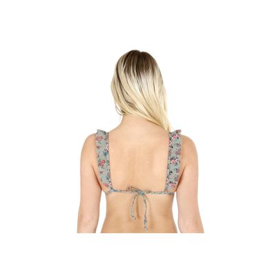 Imagen 2 del producto Traje de Baño Top Mujer Estampado Verde