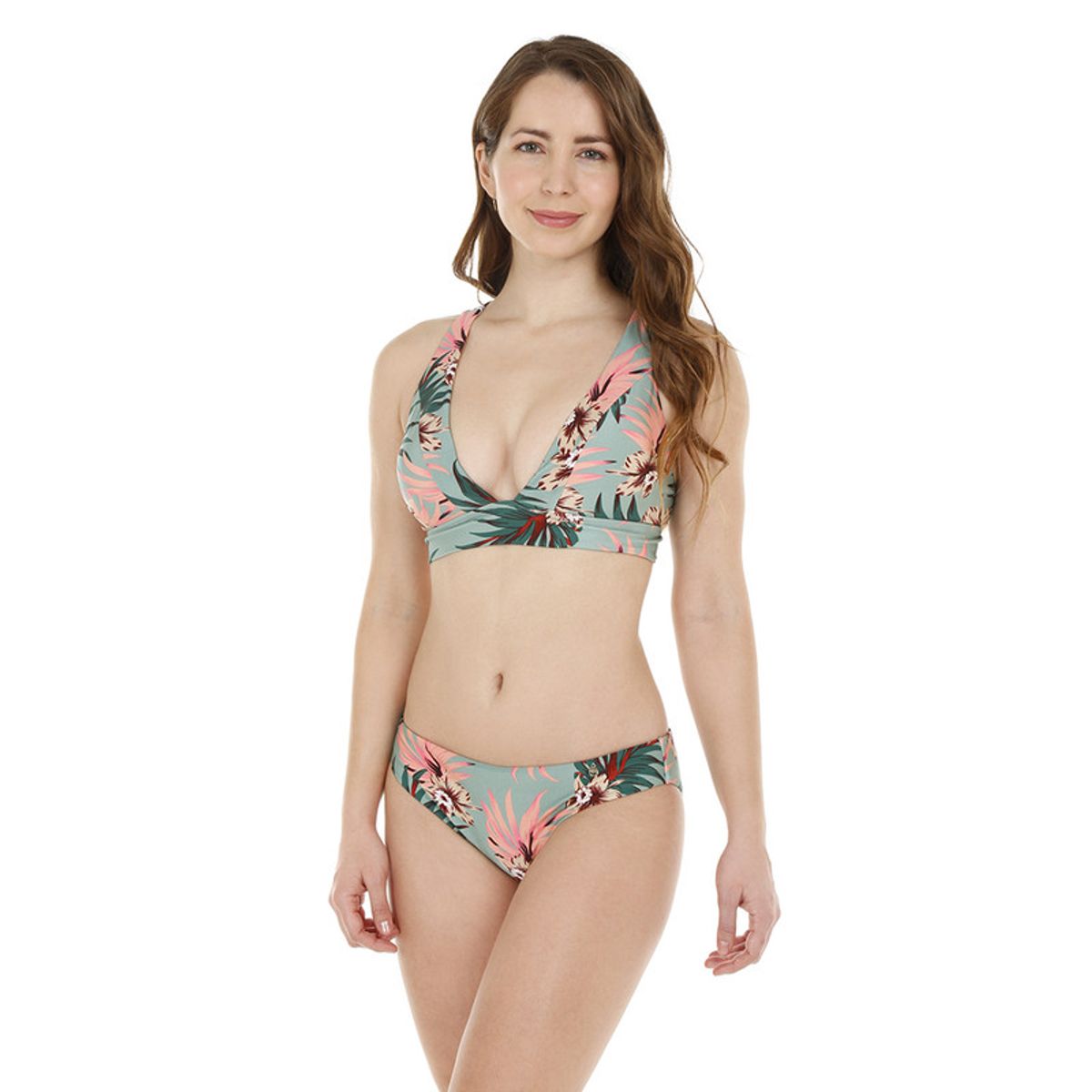 H2O WEAR - Traje de Baño Bikini Mujer H2O Wear Copa con Brillo Verde - Verde
