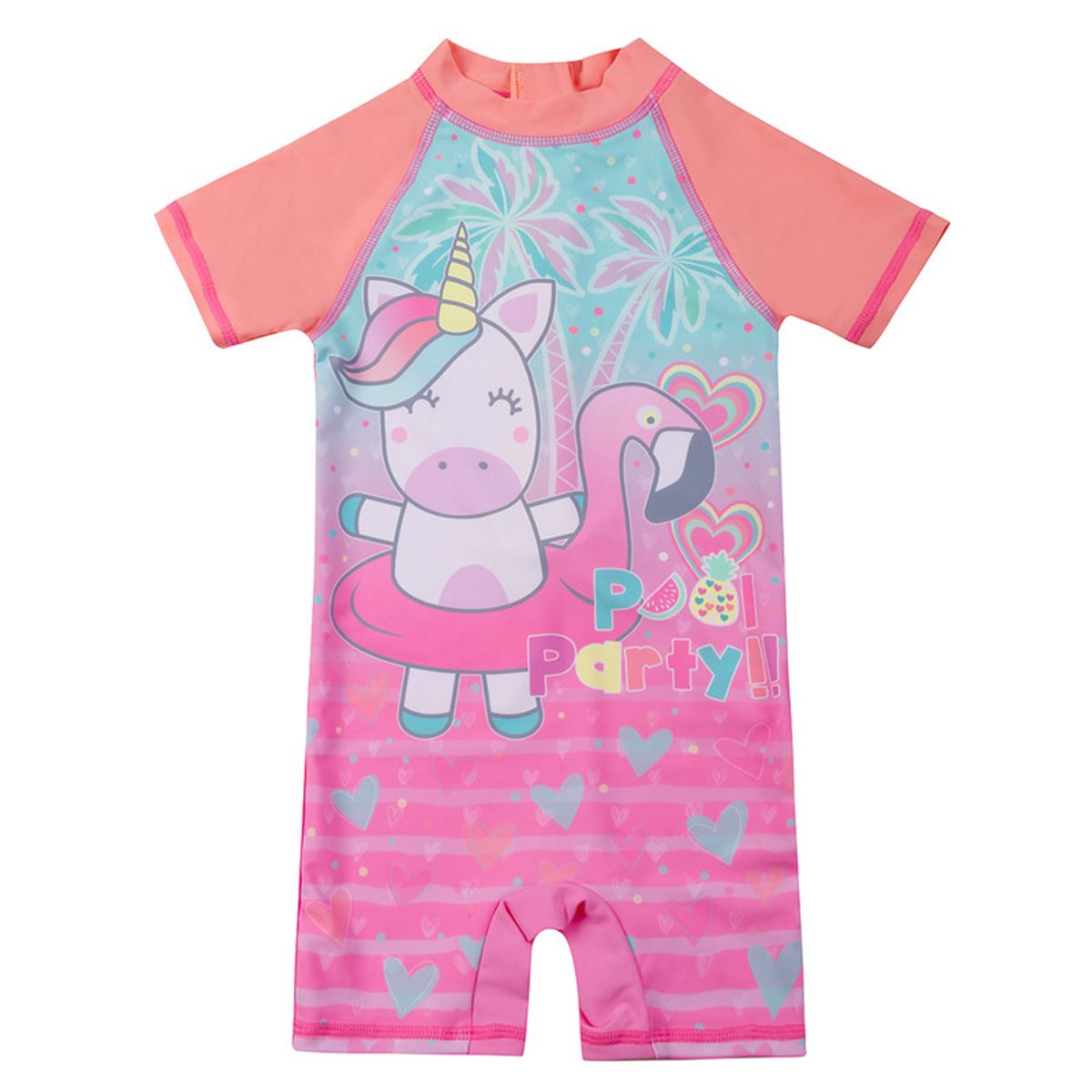 H2O WEAR - Traje de Baño Bebe Niña Body UV 50 H2O Wear Coral - Coral