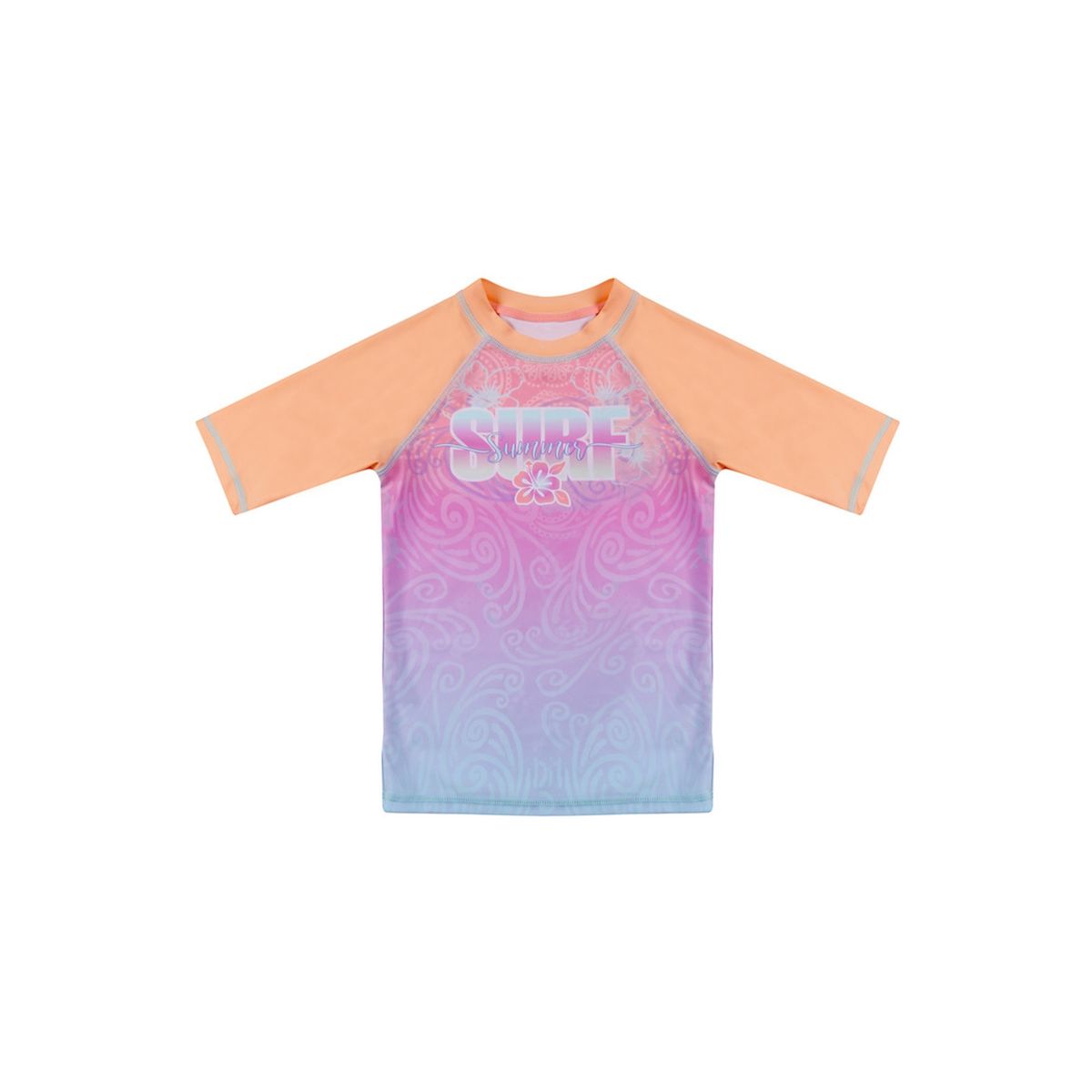 H2O WEAR - Polera Niña Manga Corta UV50 Coral H2O Wear H2O WEAR