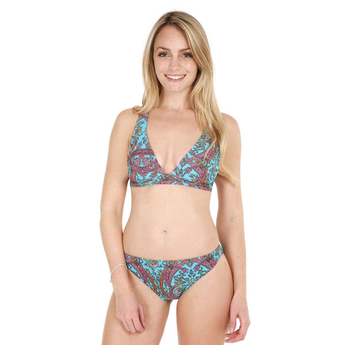 H2O WEAR - Traje de Baño Bikini Halter para Mujer Negro H2O WEAR