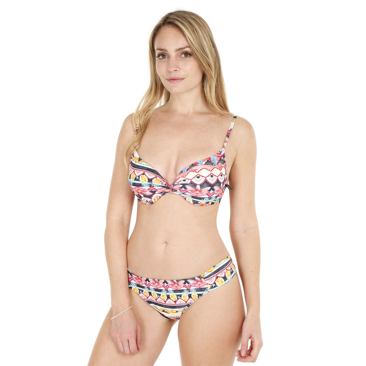 H2O WEAR - Traje de Baño Bikini Copa para Mujer Turquesa H2O WEAR