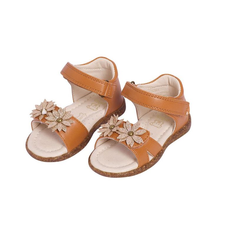 Sandalia Bebe Verano Niña Café