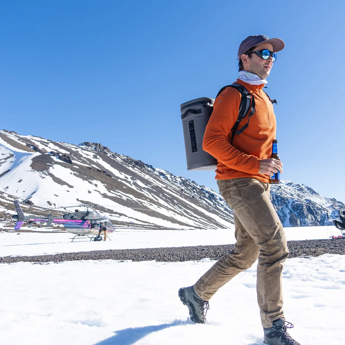 KANO - Cooler Mochila Térmica de Aislamiento Grey 20L Kano