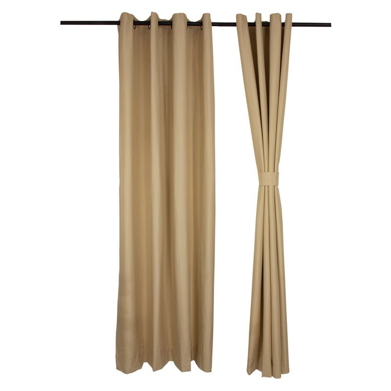 MASEL - Set 2  Black Out Microfibra Bamboo 140 X 225