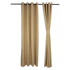 MASEL - Set 2 Black Out Microfibra Bamboo 140 X 225