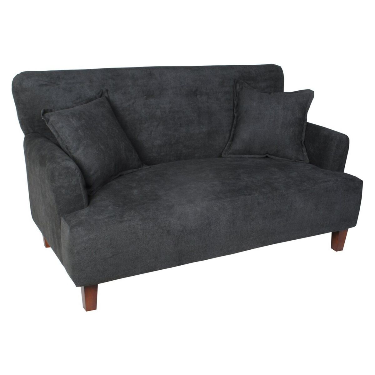MASEL - Sofa  2C York 150 X 80 X 95 Alt Negro.
