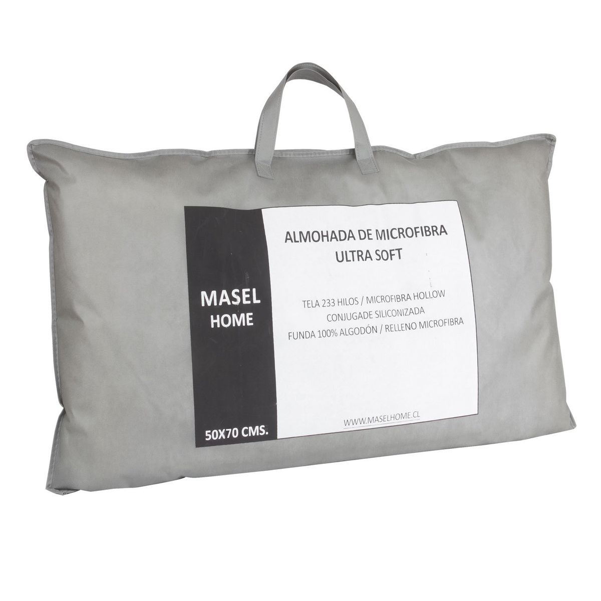 MASEL - Almohada  Florentino Microfibra 50 X 70.