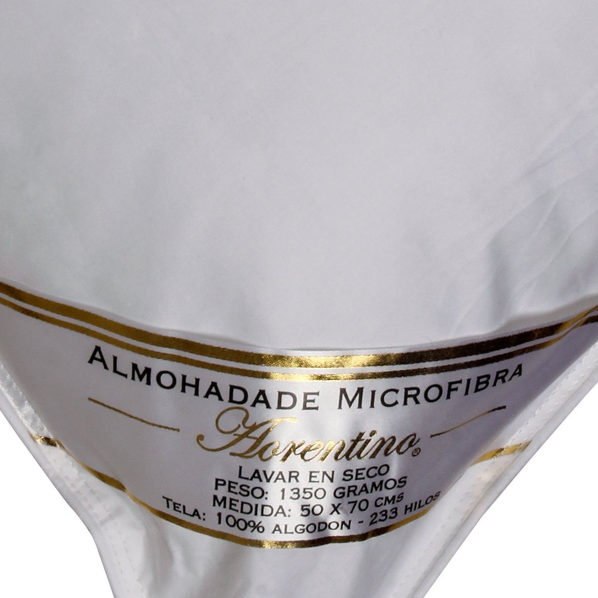 MASEL - Almohada  Florentino Microfibra 50 X 70.