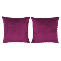 Set 2 Cojínes Felpa Velvet Obispo