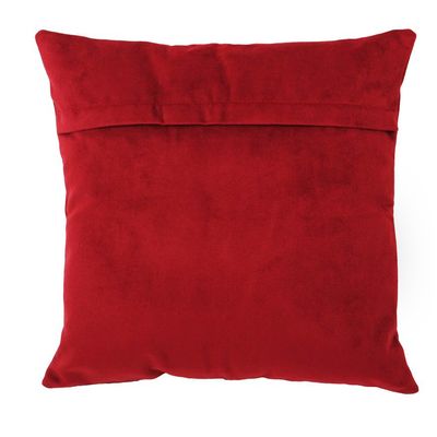 Imagen 2 del producto Set 2 Cojínes Felpa Velvet Burdeo