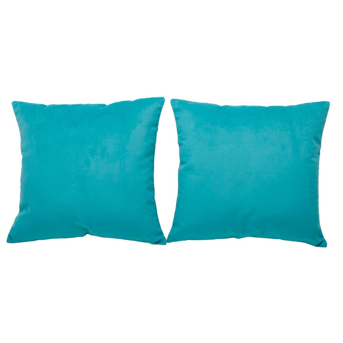 MASEL - Set 2 Cojines Felpa Velvet Calipso