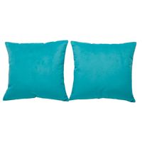 Set 2 Cojines Felpa Velvet Calipso