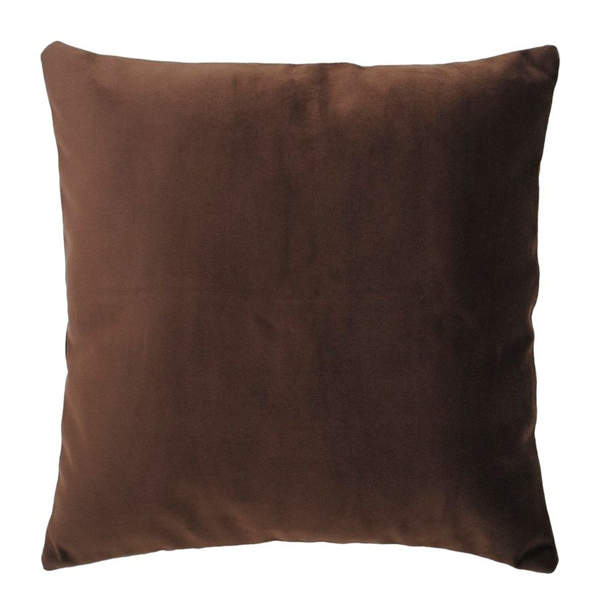 MASEL - Set 2 Cojínes Felpa Velvet Chocolate