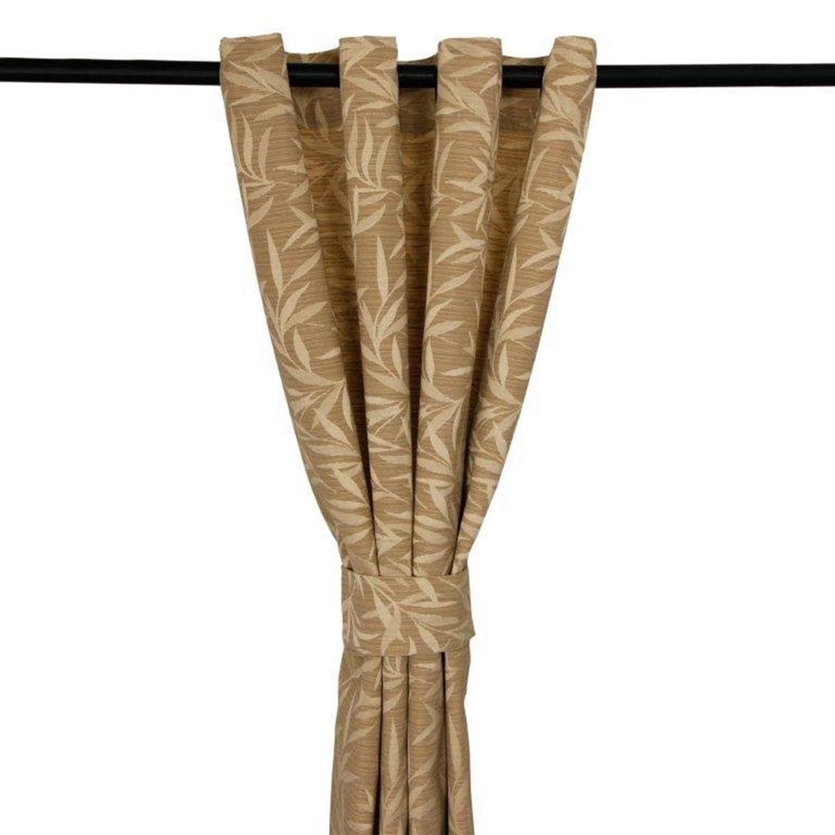 MASEL - Cortina De Ambiente Panda Beige   140 X 225,