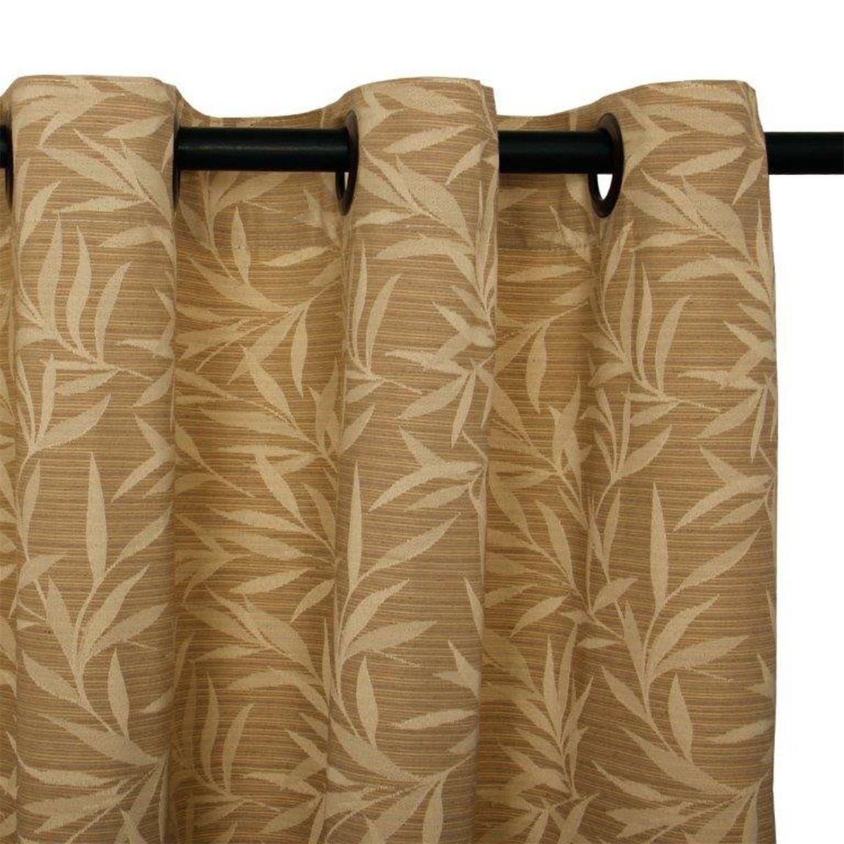 MASEL - Cortina De Ambiente Panda Beige   140 X 225,