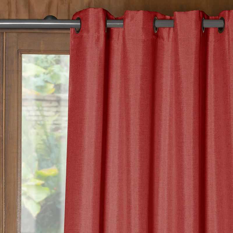 MASEL - Cortina  De Ambiente  Mati Rojo 140X225.