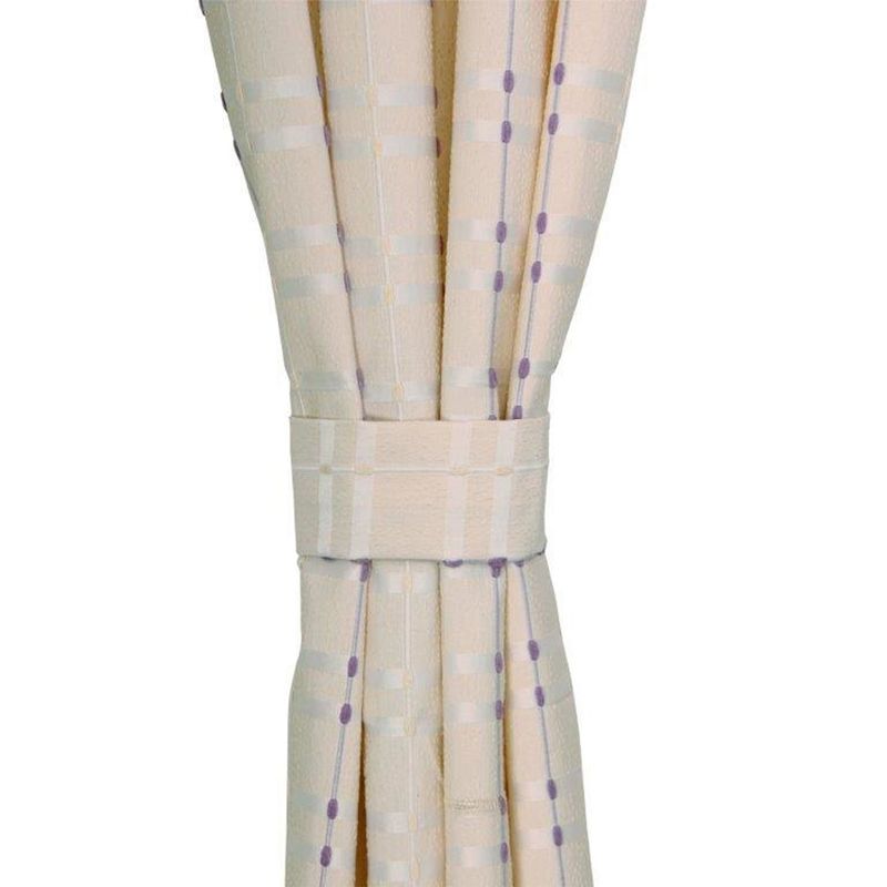 MASEL - Cortina De Ambiente Madrid Lila 140X225 Cm