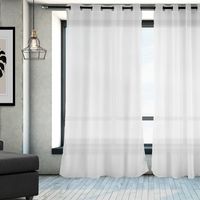 Set Cortinas Gasa Basta 140 X 225