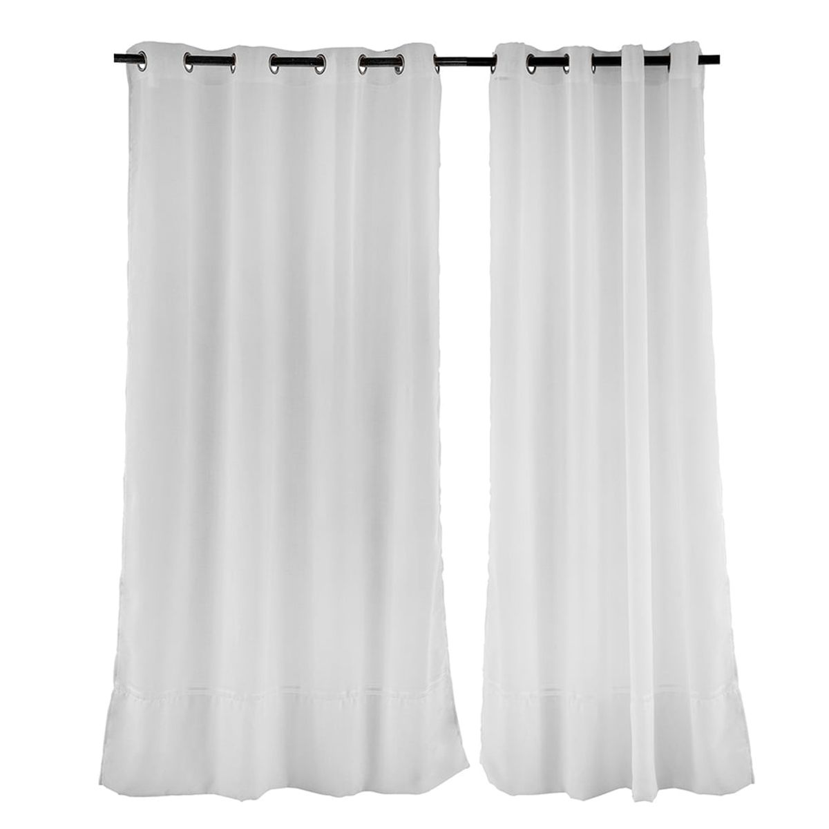 MASEL - Set Cortinas Gasa Basta 140 X 225