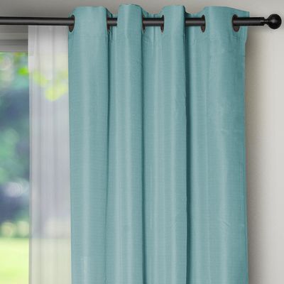 Imagen 2 del producto Set Cortina Yasmin 8 Pzas 140 X 225 tela Turquesa