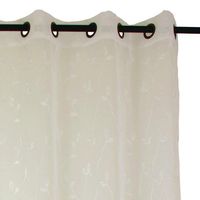 Set Velo Bordado Teresita Blanco 140X225
