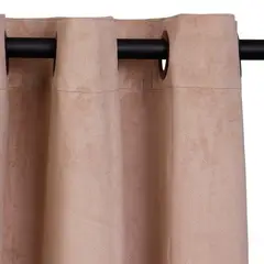 MASEL - Cortina Felpa New Velvet Beige 140 X220