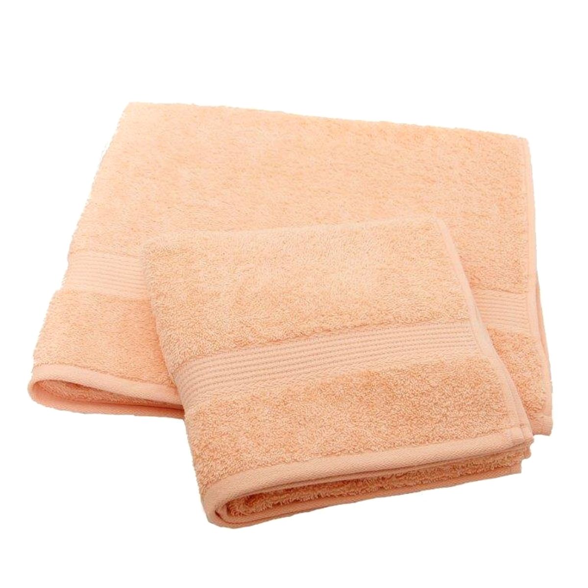 MASEL - Set 2 Toallas Florentino 100% Algodon  Damasco