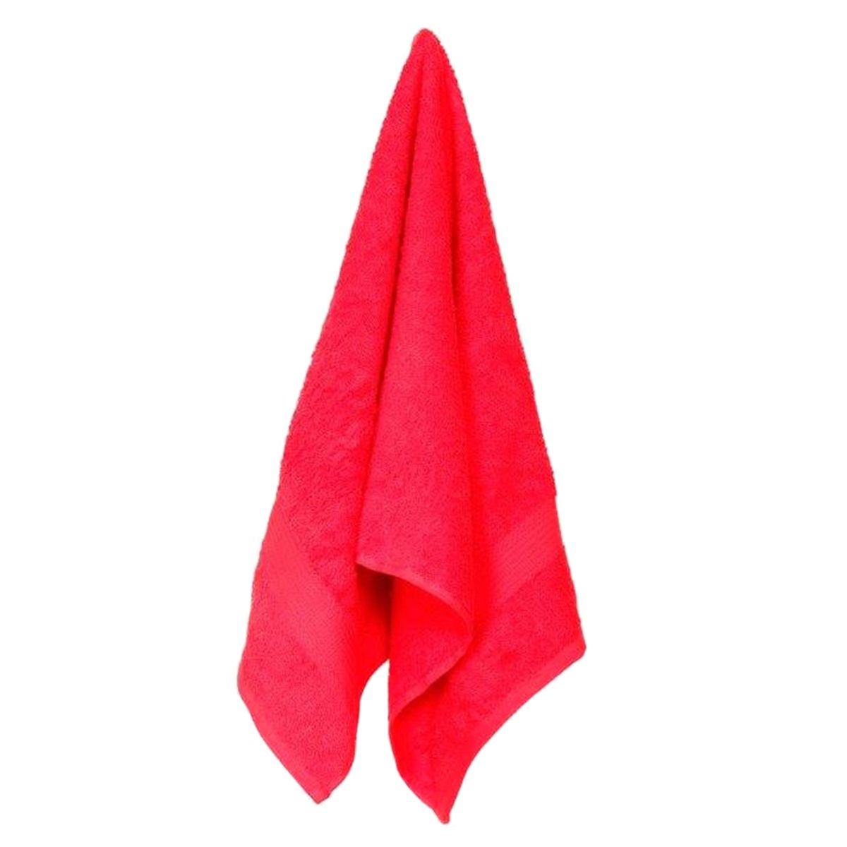 MASEL - Set 2 Toallas Florentino 100% Algodon Rojo