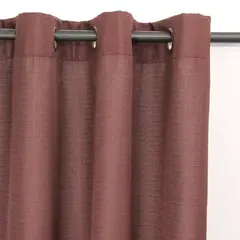 MASEL - Set Cortinas Barbara Chocolate 8 Piezas