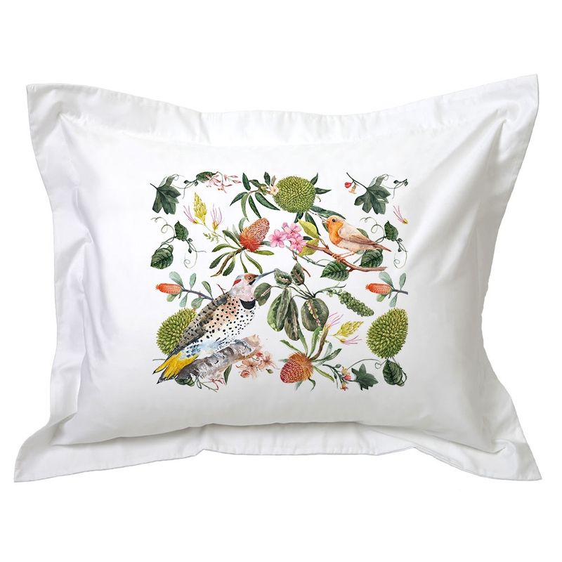 TUYO PRINT - Funda de Almohada Brotes