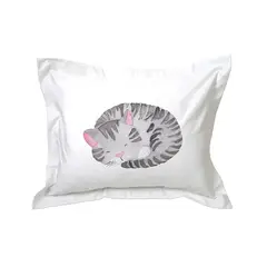 TUYO PRINT - Funda De Almohada Gato