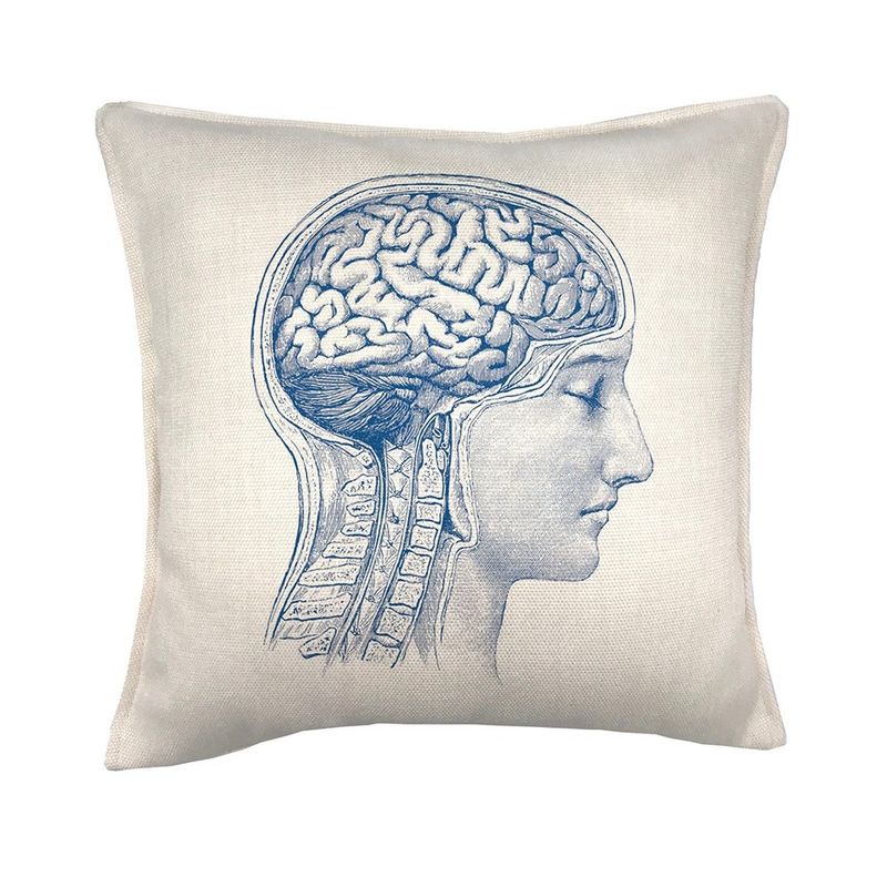 TUYO PRINT - Cojín Cerebro Anatomía - 45x45