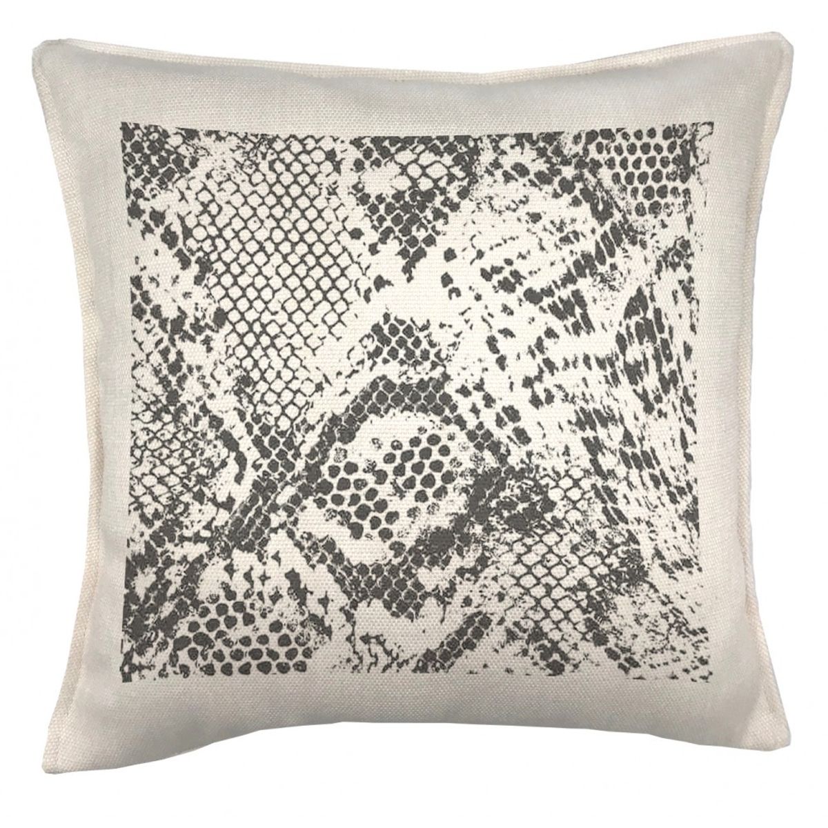 TUYO PRINT - Cojín Cobra gris Animal Print 45x45