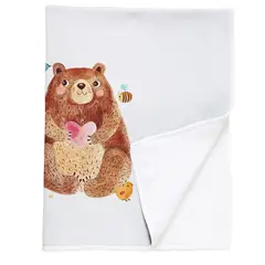 TUYO PRINT - Manta Polar Oso