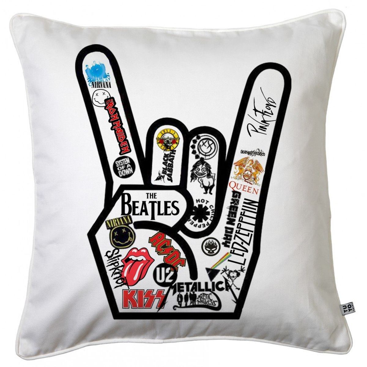 TUYO PRINT - Cojín Rock - 45x45 - Tuyo Print