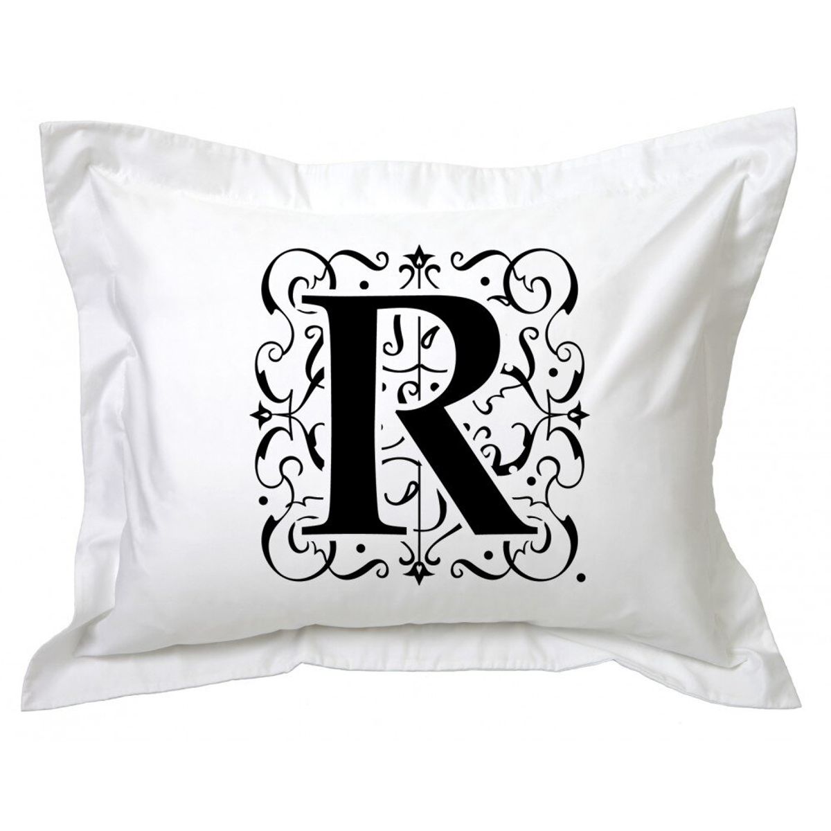 TUYO PRINT - Funda De Almohada Letra Deco R