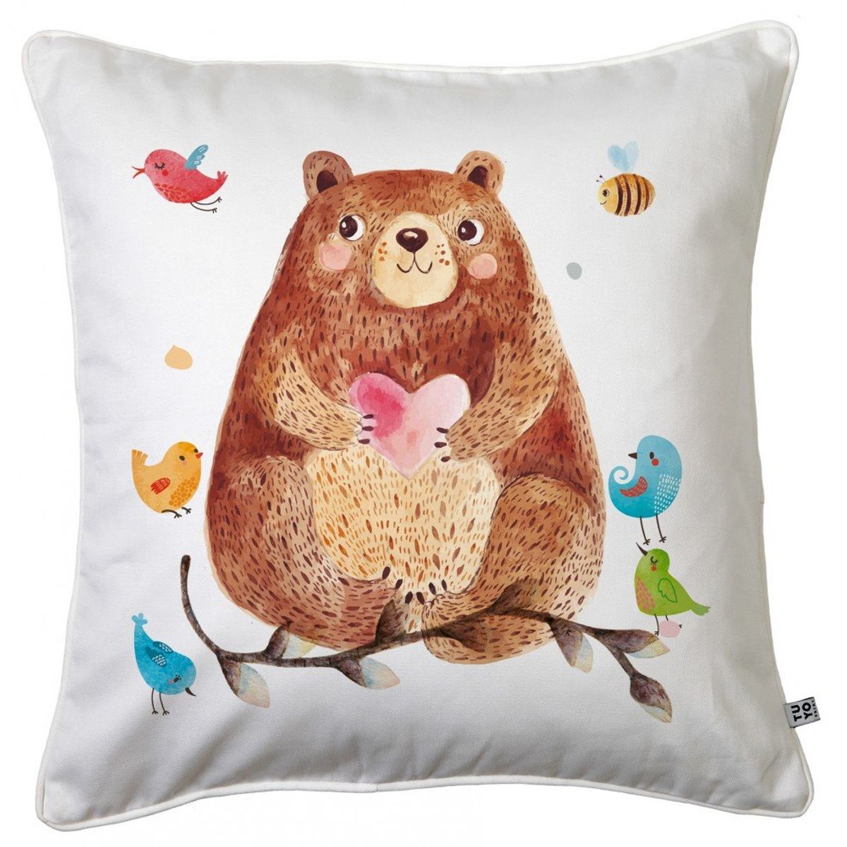 TUYO PRINT - Cojín Oso - 45x45 - Tuyo Print