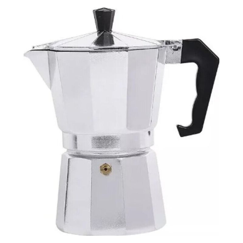 GENERICO - Cafetera Italiana Greca 3 Tazas.