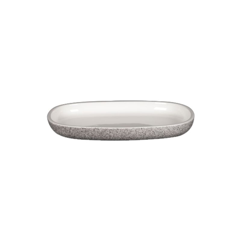 RAK PORCELAIN - SET DE 6 PLATO HONDO OVALADO PORCELANA COLOR 23CM EASE RAK RAK PORCELAIN