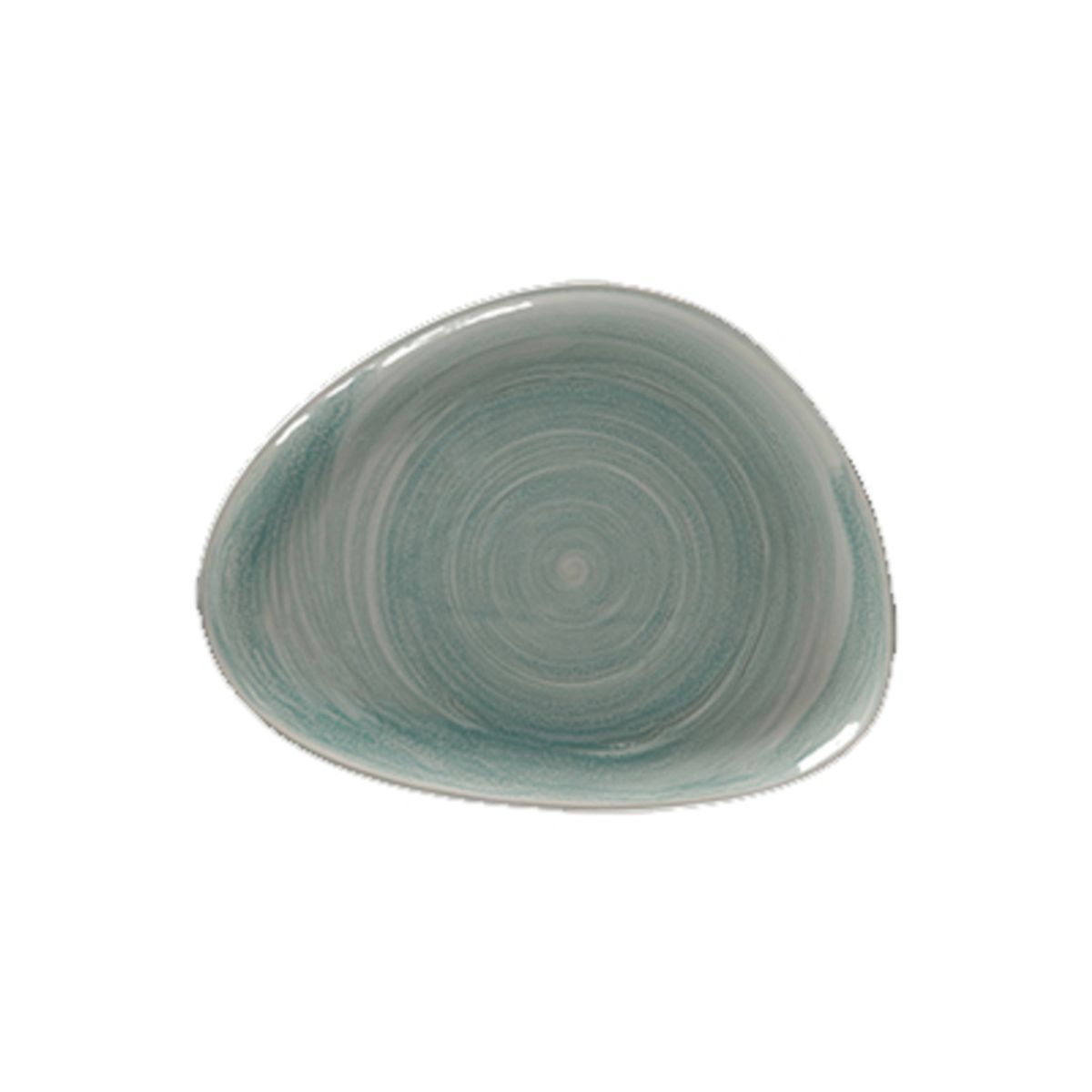 RAK PORCELAIN - SET DE 6 PLATO IRREGULAR PORCELANA SAPPHIRE 24X20CM SPOT RAK RAK PORCELAIN