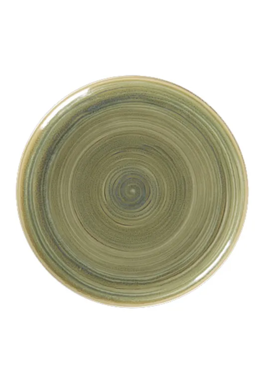 SET DE 6 PLATO REDONDO PORCELANA EMERALD 24CM SPOT RAK