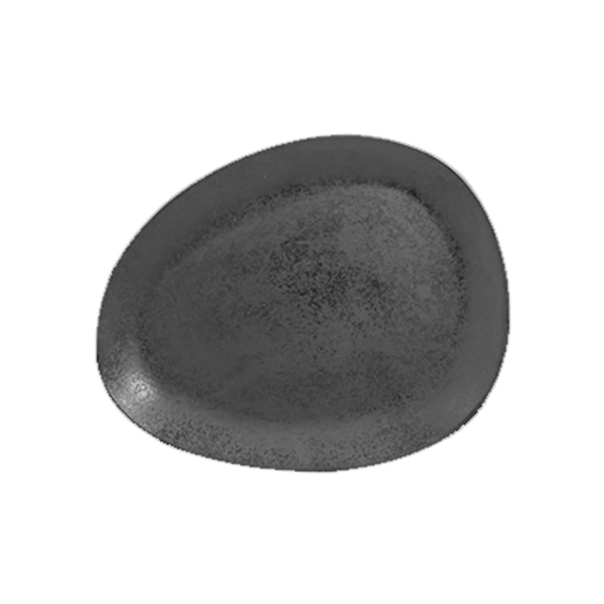 RAK PORCELAIN - SET DE 6 PLATO PORCELANA NEGRO 21CM KARBON RAK RAK PORCELAIN