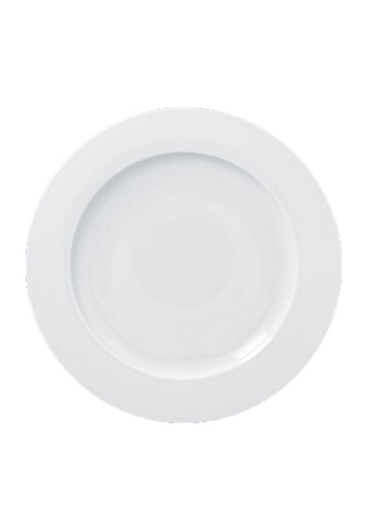 SET DE 6 PLATO REDONDO PORCELANA BLANCO 27CM ACCES RAK