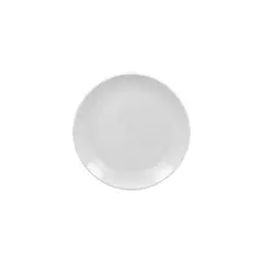 RAK PORCELAIN - SET DE 6 PLATO REDONDO PORCELANA BLANCO 21CM ORION RAK